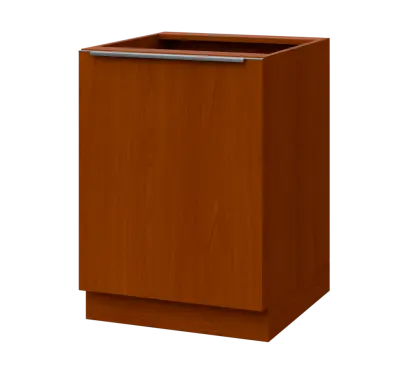 SIS - 6D spodní skříňka, 1-dveřová, levá, 870x600x600, třešeň šumavská